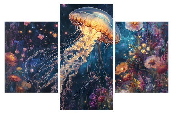 Slika - Čarobna meduza (90x60 cm)