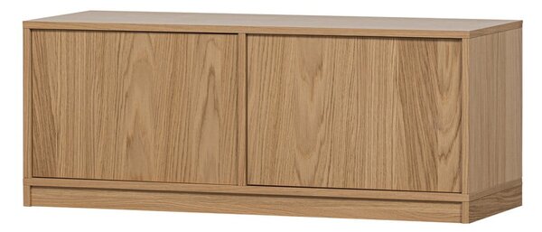 Modularna TV komoda u dekoru hrasta u prirodnoj boji 110x44 cm Modulair – vtwonen