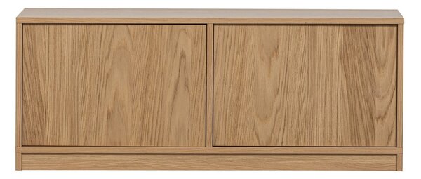 Modularna TV komoda u dekoru hrasta u prirodnoj boji 110x44 cm Modulair – vtwonen