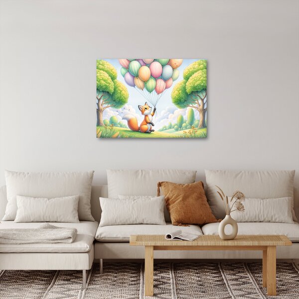 Slika – Sretna lisica (70x50 cm)