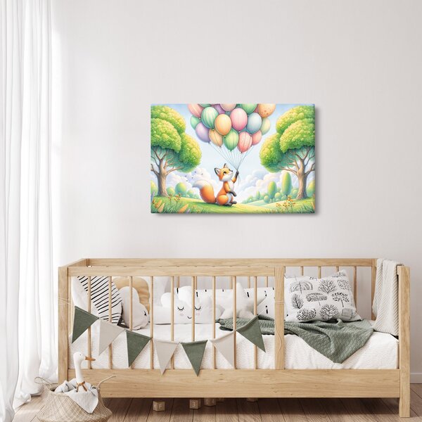 Slika – Sretna lisica (90x60 cm)