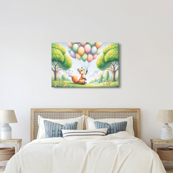 Slika – Sretna lisica (90x60 cm)