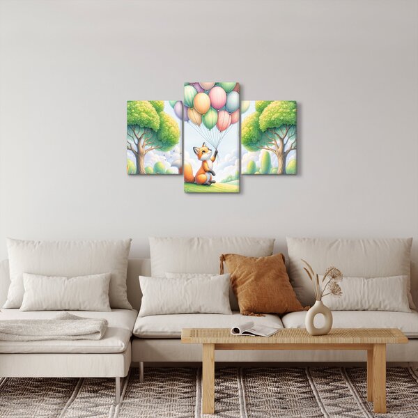 Slika – Sretna lisica (90x60 cm)