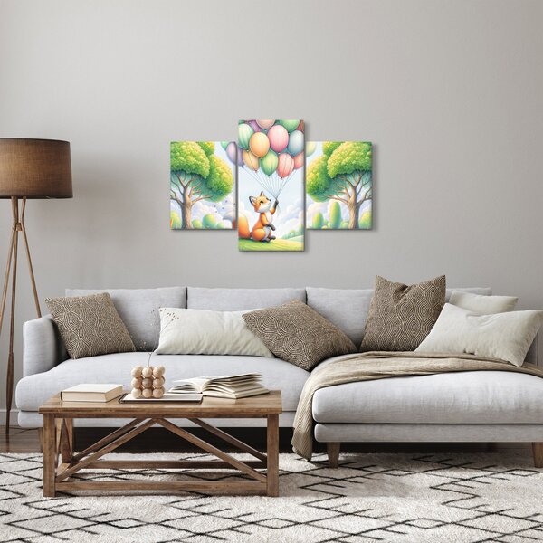 Slika – Sretna lisica (90x60 cm)