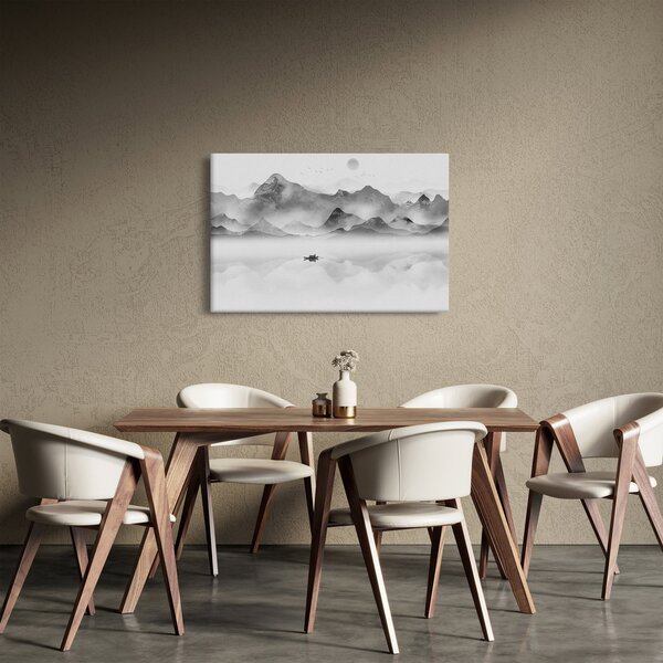 Slika - Japansko jezero (90x60 cm)