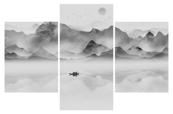 Slika - Japansko jezero (90x60 cm)