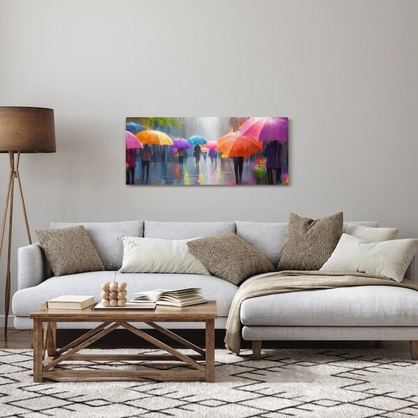 Slika - Kišni dan (120x50 cm)