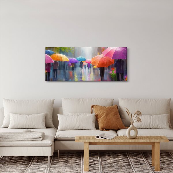 Slika - Kišni dan (120x50 cm)