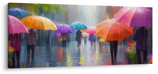 Slika - Kišni dan (120x50 cm)