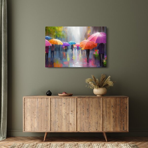 Slika - Kišni dan (90x60 cm)