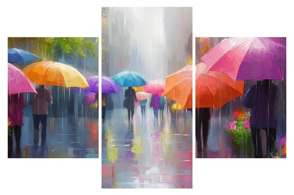 Slika - Kišni dan (90x60 cm)