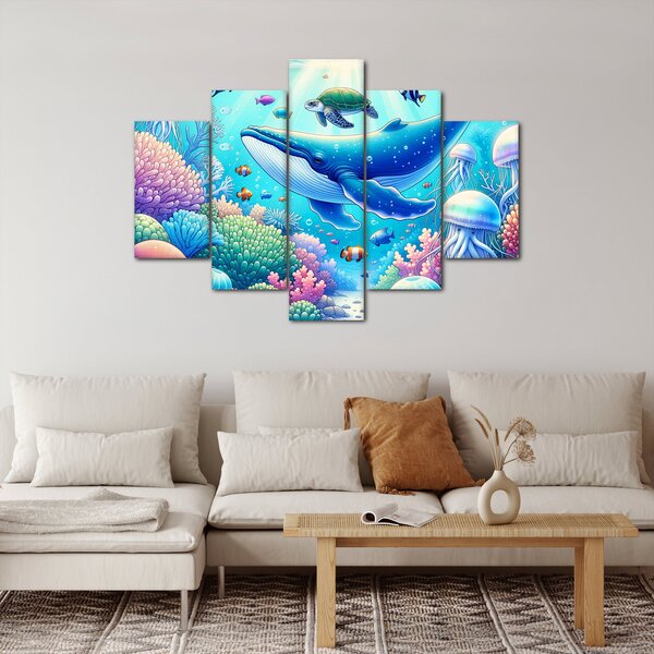 Slika – Podvodni svijet (150x105 cm)