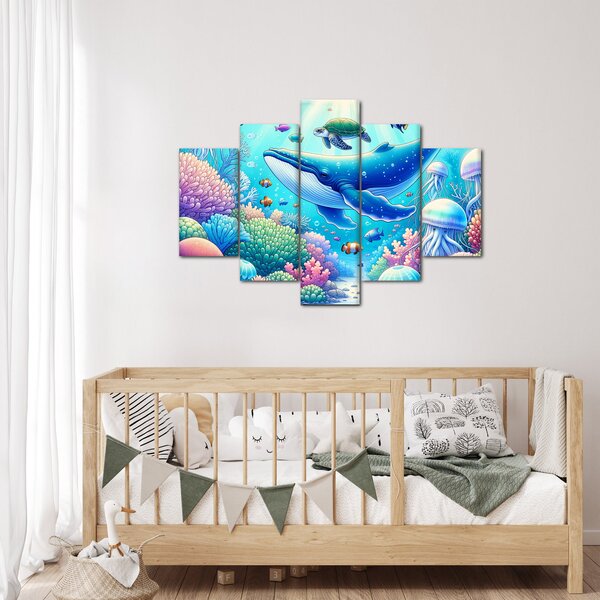 Slika – Podvodni svijet (150x105 cm)