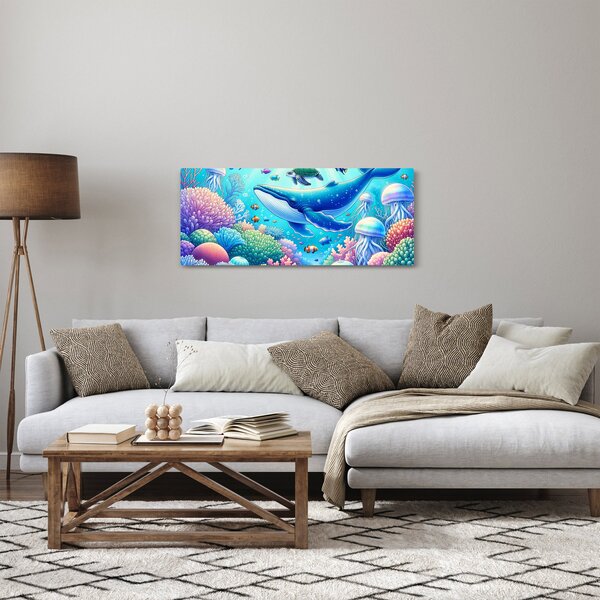Slika – Podvodni svijet (120x50 cm)