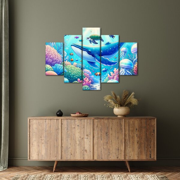 Slika – Podvodni svijet (150x105 cm)