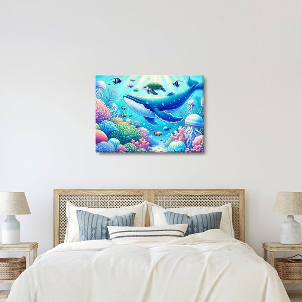 Slika – Podvodni svijet (70x50 cm)
