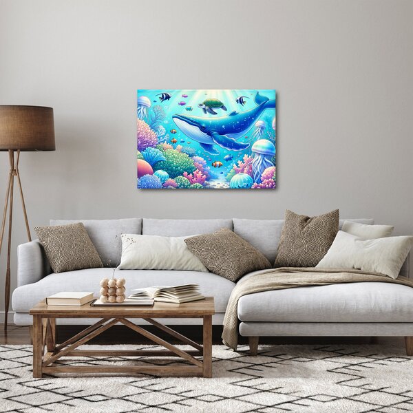 Slika – Podvodni svijet (70x50 cm)