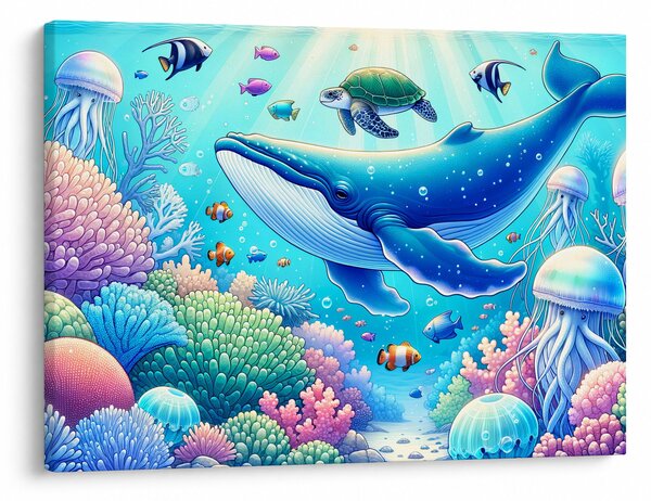 Slika – Podvodni svijet (70x50 cm)