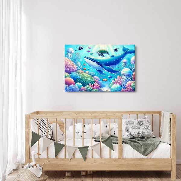 Slika – Podvodni svijet (90x60 cm)