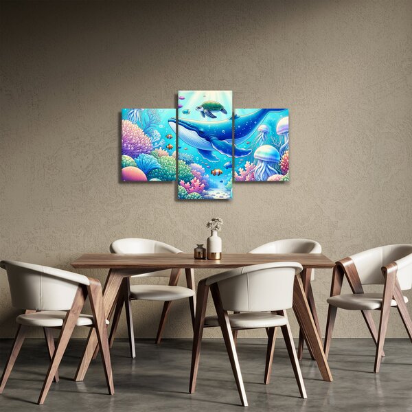 Slika – Podvodni svijet (90x60 cm)