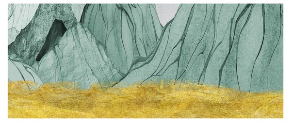 Slika - Smaragdne planine N⁰1 (120x50 cm)
