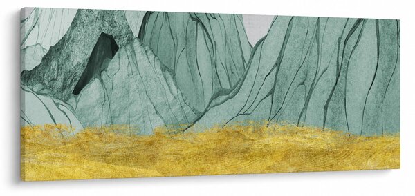 Slika - Smaragdne planine N⁰1 (120x50 cm)