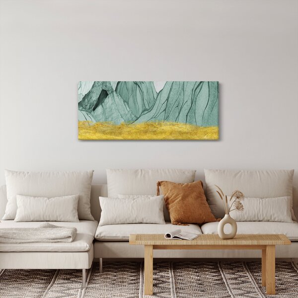 Slika - Smaragdne planine N⁰1 (120x50 cm)