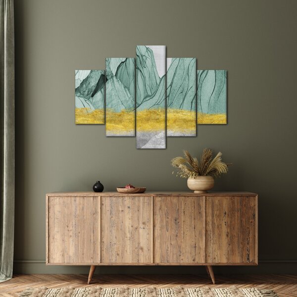Slika - Smaragdne planine N⁰1 (150x105 cm)