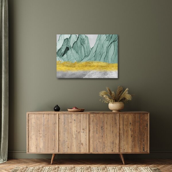 Slika - Smaragdne planine N⁰1 (70x50 cm)