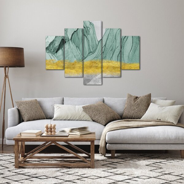 Slika - Smaragdne planine N⁰1 (150x105 cm)