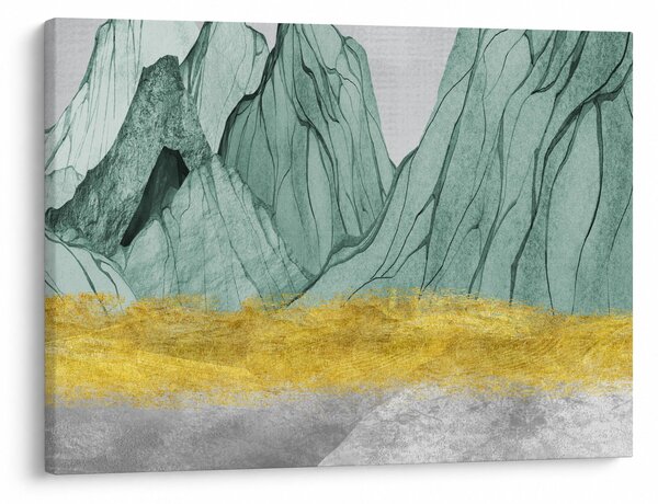 Slika - Smaragdne planine N⁰1 (70x50 cm)
