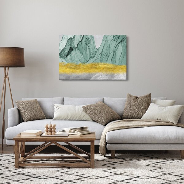 Slika - Smaragdne planine N⁰1 (90x60 cm)