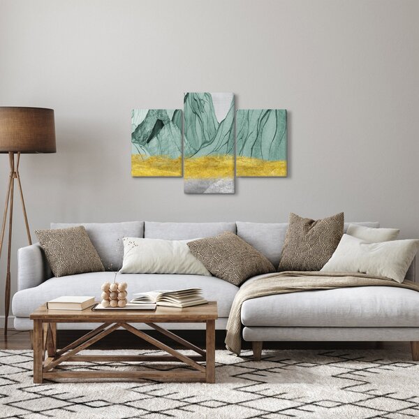 Slika - Smaragdne planine N⁰1 (90x60 cm)