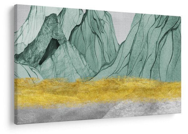 Slika - Smaragdne planine N⁰1 (90x60 cm)