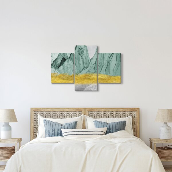 Slika - Smaragdne planine N⁰1 (90x60 cm)