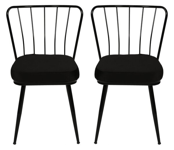 Zondo.hr Set stolica 2x Ypsilon (crna). Akcija -32%. 1073155
