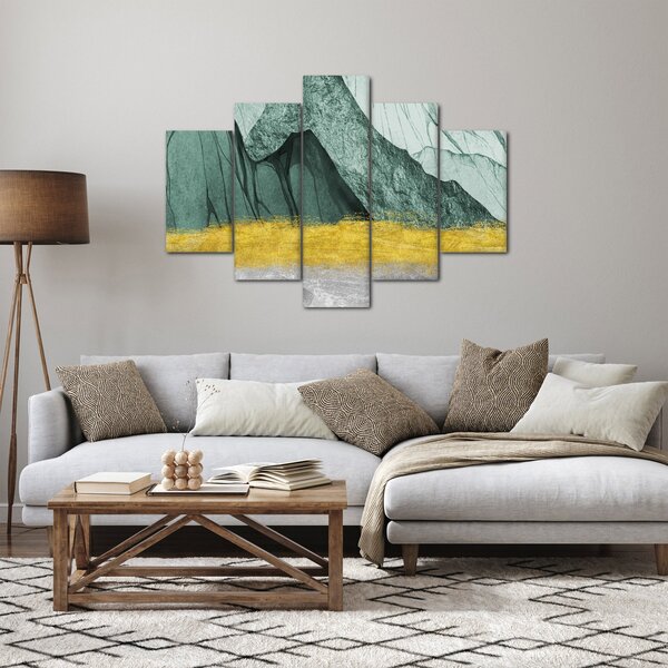 Slika - Smaragdne planine N⁰2 (150x105 cm)