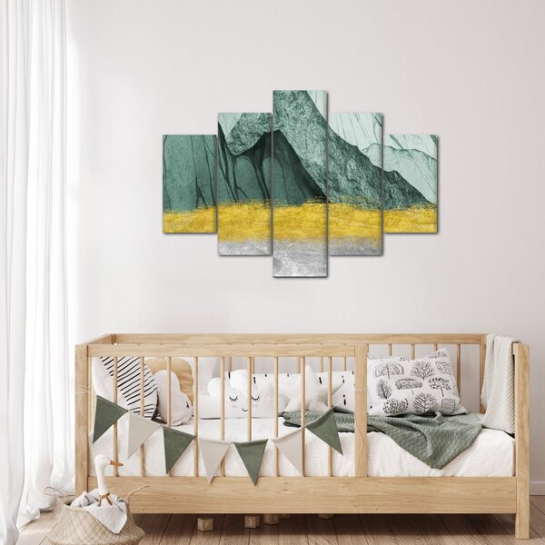 Slika - Smaragdne planine N⁰2 (150x105 cm)