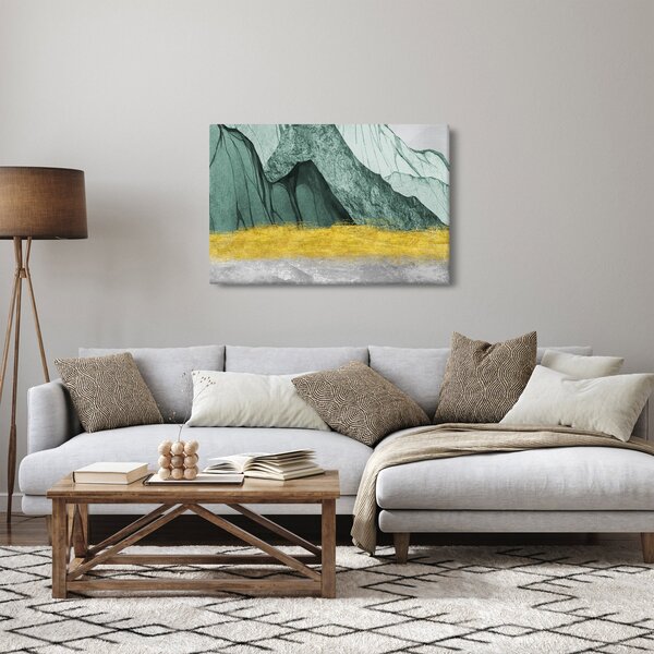 Slika - Smaragdne planine N⁰2 (90x60 cm)