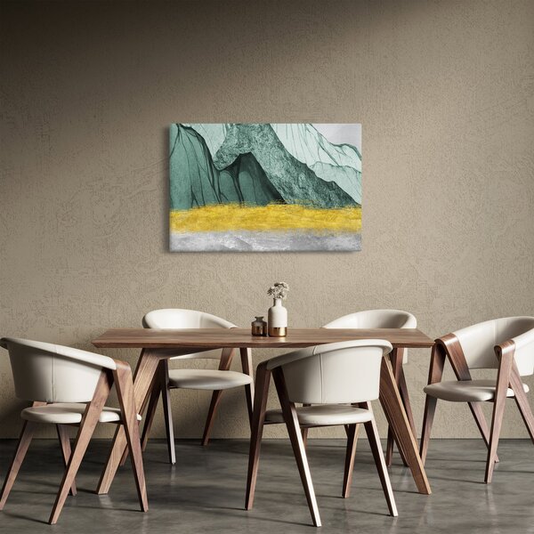 Slika - Smaragdne planine N⁰2 (90x60 cm)
