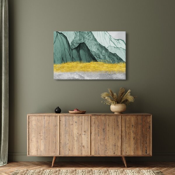 Slika - Smaragdne planine N⁰2 (90x60 cm)