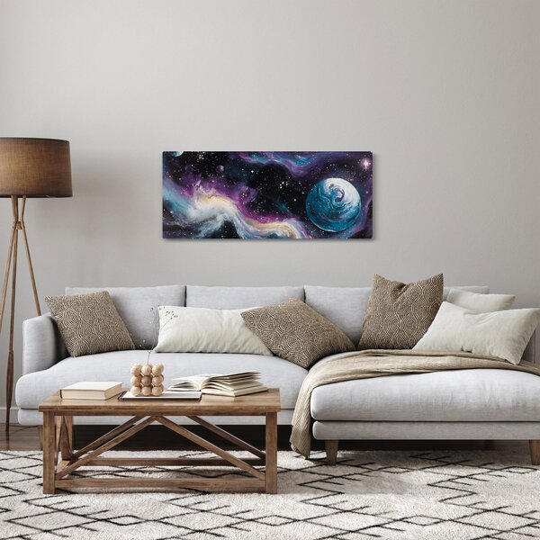 Slika - Oslikani svemir (120x50 cm)