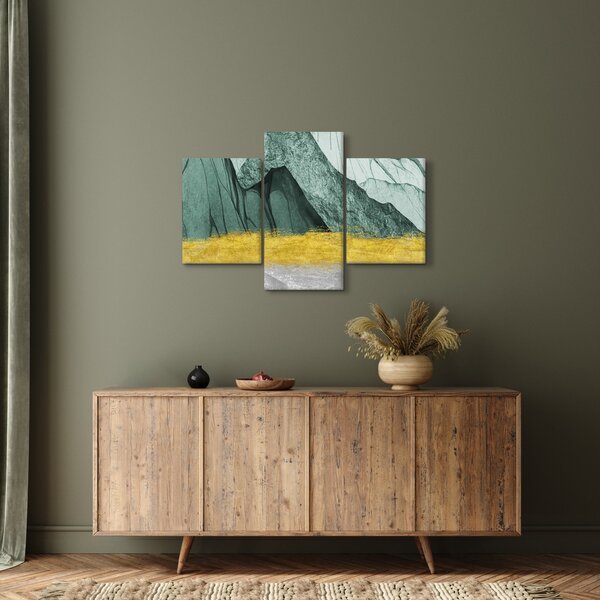 Slika - Smaragdne planine N⁰2 (90x60 cm)