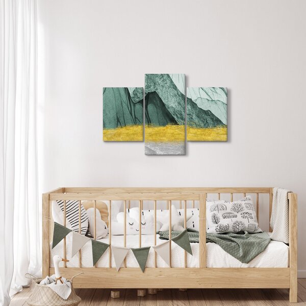 Slika - Smaragdne planine N⁰2 (90x60 cm)