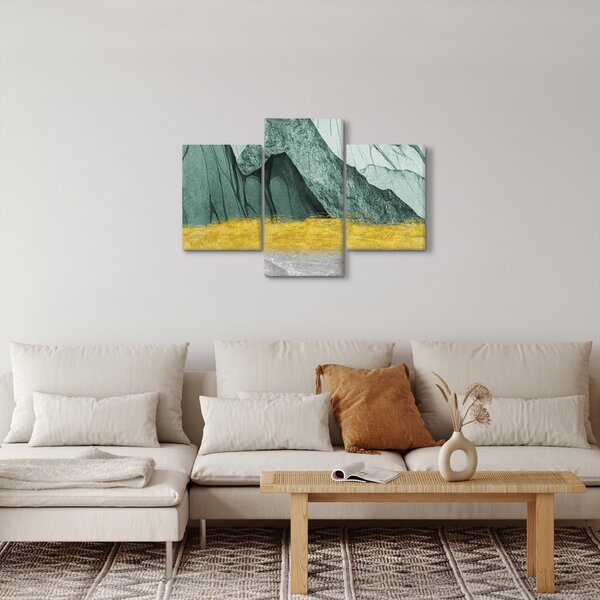 Slika - Smaragdne planine N⁰2 (90x60 cm)