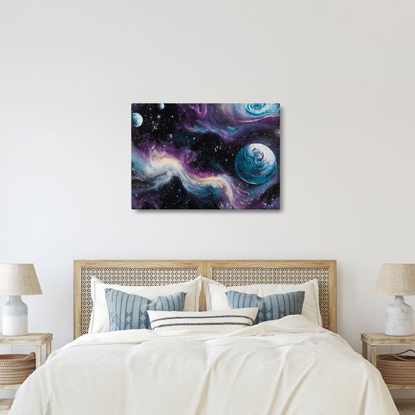 Slika - Oslikani svemir (70x50 cm)