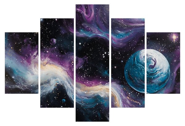 Slika - Oslikani svemir (150x105 cm)