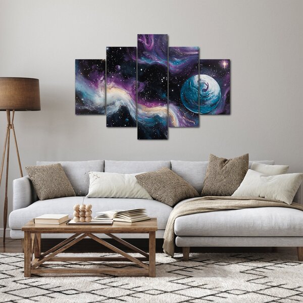 Slika - Oslikani svemir (150x105 cm)