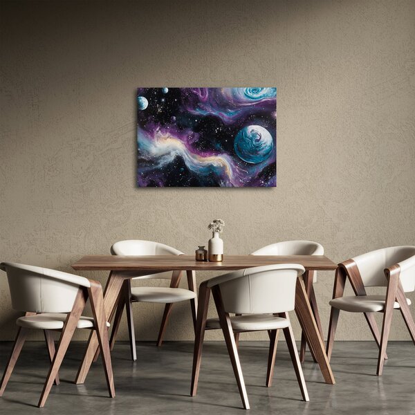 Slika - Oslikani svemir (70x50 cm)