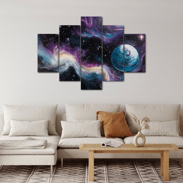 Slika - Oslikani svemir (150x105 cm)
